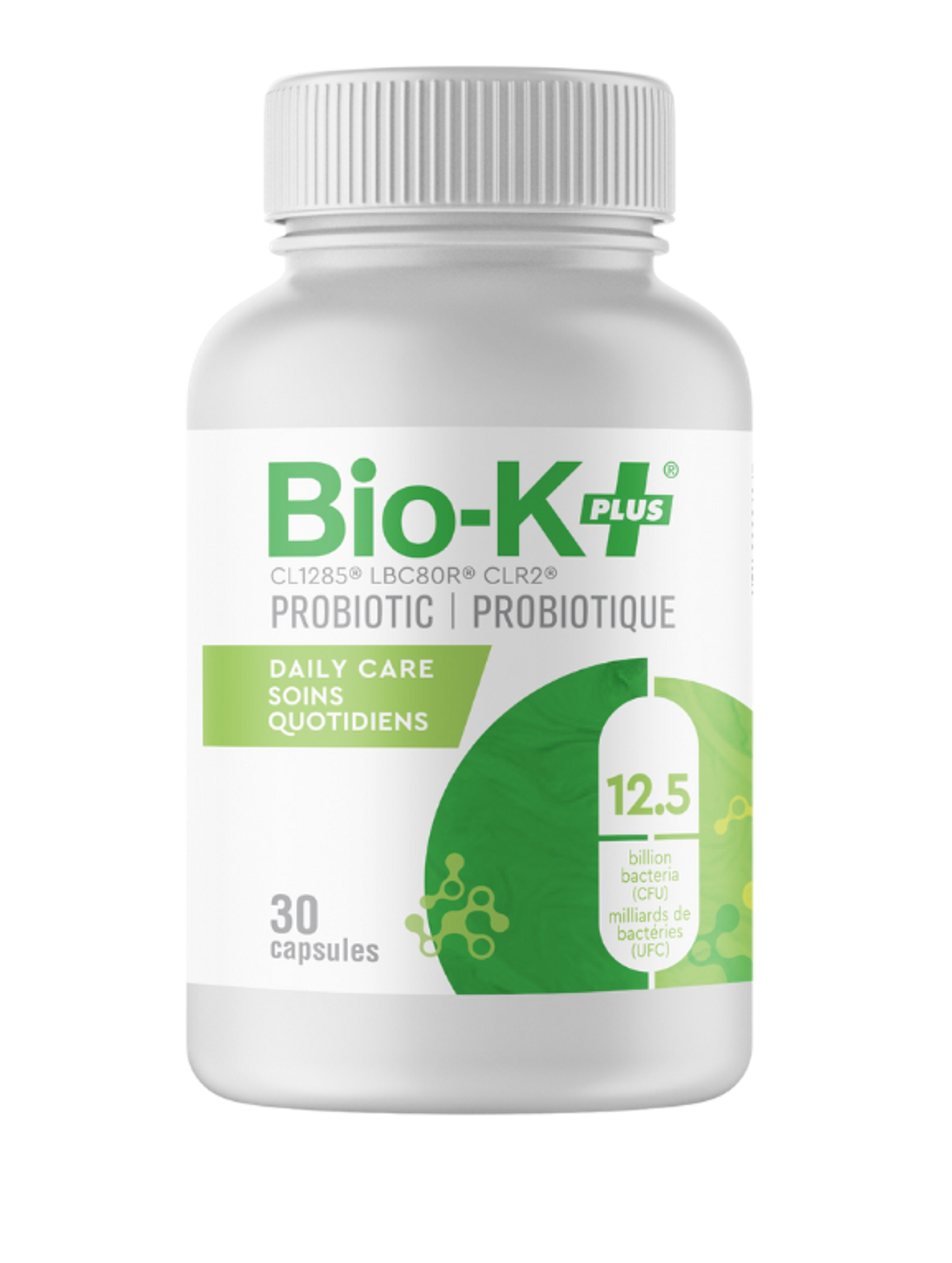 Bottle of Bio-K+ vegan capsule  - 12.5Billion