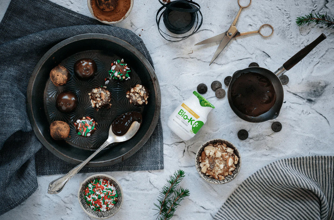 Bio-K+ Decadent Holiday Chocolate Truffles