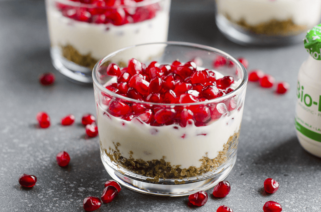 Pomegranate Vanilla Parfaits