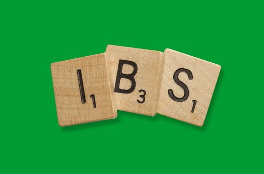 Scrabble letters IBS