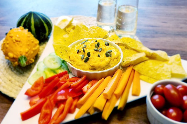 Probiotic butternut squash & turmeric dip recipe