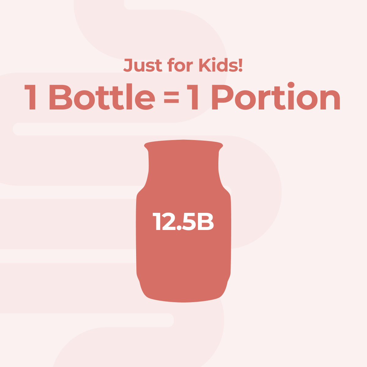 Probiotique à boire Bio-Kidz - fraise