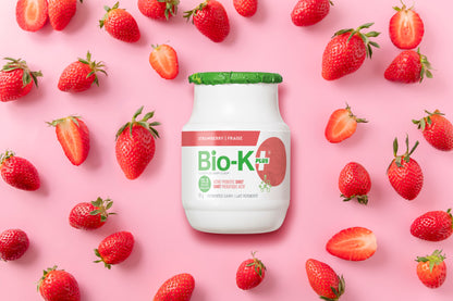 Bottle of Bio-K+ Active Shot - Strawberry Flavor