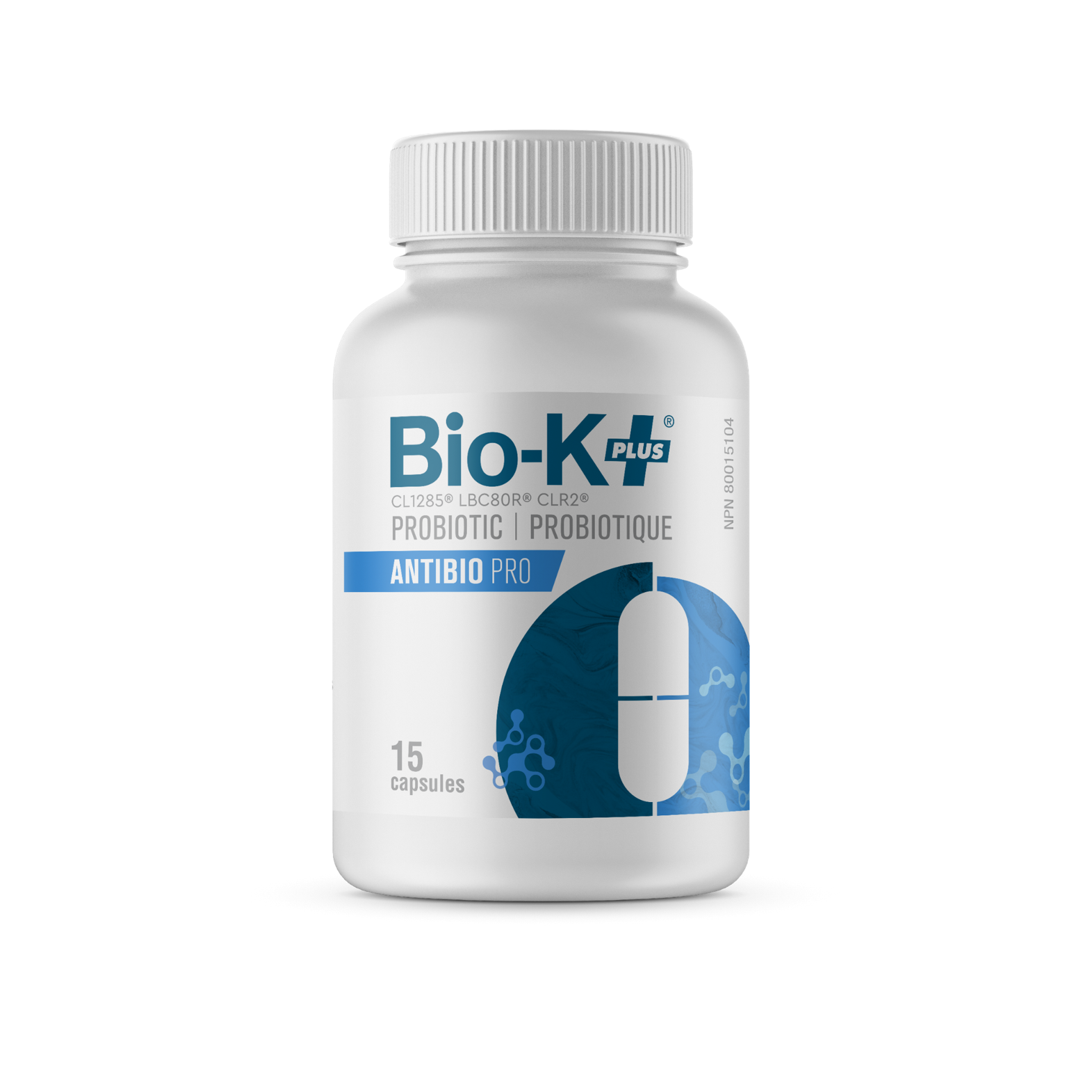 Bottle of Bio-K+ AntibioPro