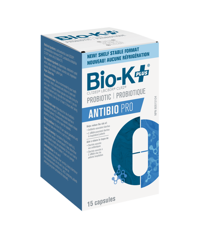 Bio-K+ Antibio Pro packaging