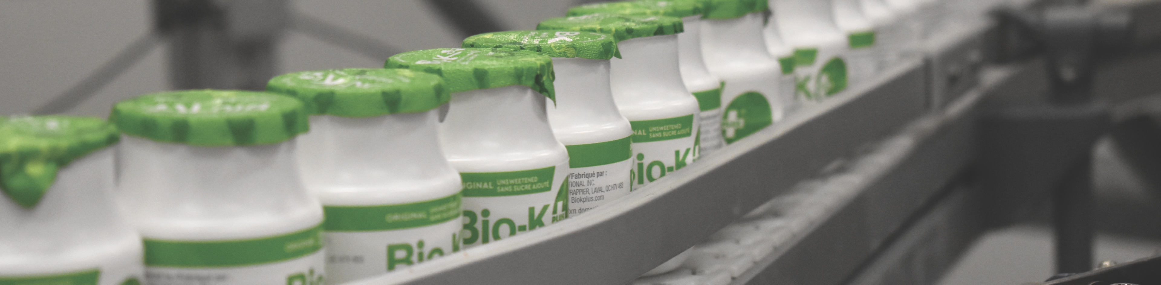 Bio-K+'s drinkable production line