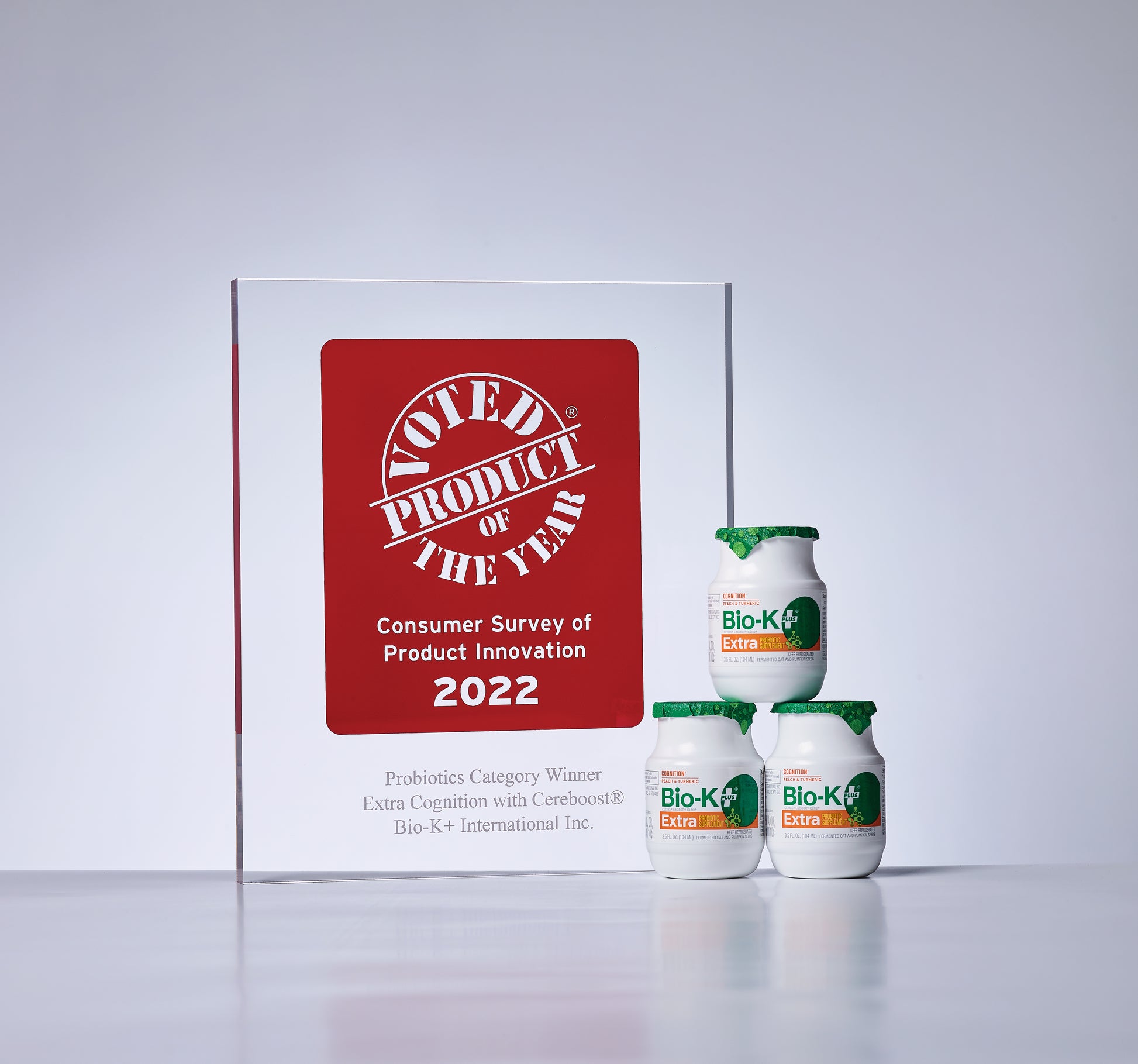 Product of the year - Extra Drinkable Vegan Probiotic with Ceraboost